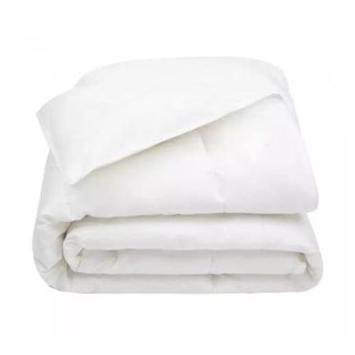 Awan 100% Natural Cotton Comforter /Duvet Filler single/double/queen/king size plain white l4O0