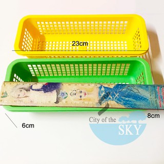 Multipurpose plastic basket tray