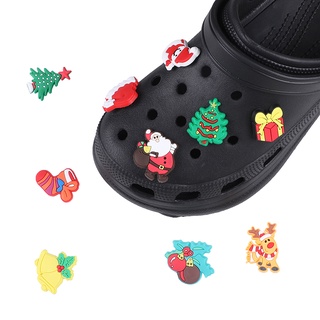 Christmas Series Crocs Shoe Charms Pins Jibbitz For Adults Kids Boys Girls