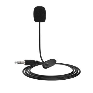 Universal Portable 3.5mm Mini Headset Microphone Lapel Clip Microphone For Lecture Teaching Conference Guide Studio Mic