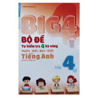 Books - Big 4 sets of self-test questions for 4th grade English skills, volume 1