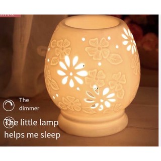 Burner boutique Ceramic Electric Oil Burner Lamp for Aroma Fragrance Oils and Wax for relaxing
