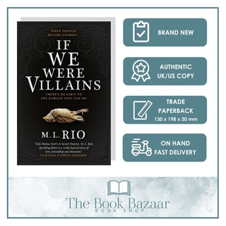 If We Were Villains by M.L. Rio (UK PaperBack) [BRAND NEW]