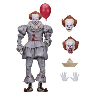 Stephen King's It Pennywise Joker clown Articulate Action Figure Toys Dolls 18cm