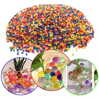 1000Pcs Crystal Soil Water Beads Grow Pearl Magic Balls (1)