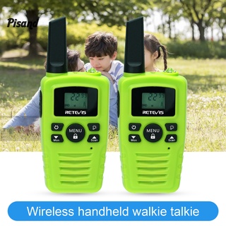 pu Green Radio Walkie Talkie 0.5W Portable Stylish Two Way Radio Auto Scanning for Climbing