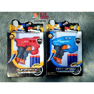 [Next day Ship-out]1 Pc Super mars Soft Bullet Blaster with 3 bullets