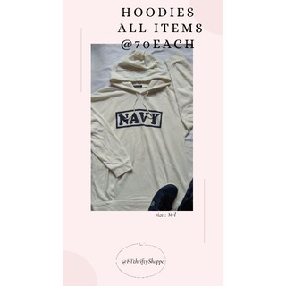 Preloved Hoodies/ T-shirt with hood | All items @70