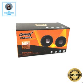 Optimax PJT-DSP475 USB Mini Digital Speaker