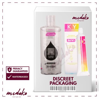 Midoko SIYI 50g Water Based Sex Lubricant with YEAIN 200ml Water Based Sex Lubricant For Sex