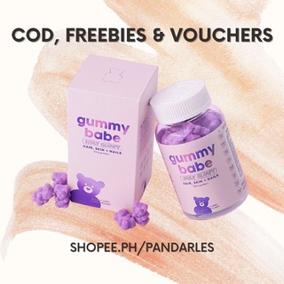 [WITH FREEBIES] Gummy Babe - Babe Formula Chewable Vitamins for Hair, Skin and Nails