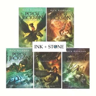 Percy Jackson and the Olympians by Rick Riordan The Lightning Thief Sea of Monsters (2)