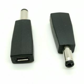 1pcs 5V Tablet Micro usb 2.0 female to DC 5.5x2.1 mm male Power Jack To DC 5.5*2.1 mm Power Connector Adapter 5V