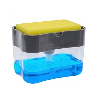 COD Dishwash Dispenser Soap Dispenser Sponge Box Tools Soap Pump Liquid Sponge caddy