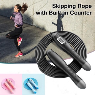 lightOutdoorfitness♨☎【COD】 Wire Skipping Rope Weight Loss Yoga Fitness Equipment Digital Counting