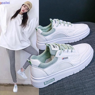 Women s shoes white shoes 2021 new spring and summer all-match thick-soled student mesh sports sneakers summer hot style net shoes women