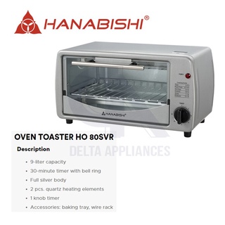 Hanabishi Oven Toaster HO 80SVR