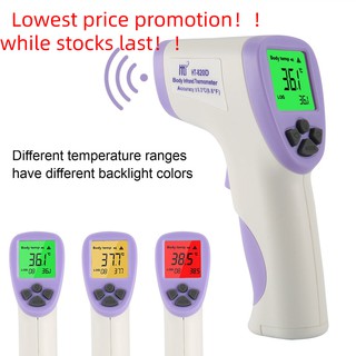 Hti HT-820D Handheld Infrared Thermometer High Precision Portable Thermometer Non-Contact Body Infrared Thermometer
