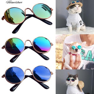 SM 🍀Fashion Pet Puppy Dog Sunglasses Eye-Wear Protection Glasses Photo Props