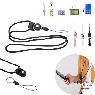 2 in 1 Keychain ,Cell Mobile Phone /Camera Neck Lanyard, Mobile Phone Hang Rope ,ID Card Strap