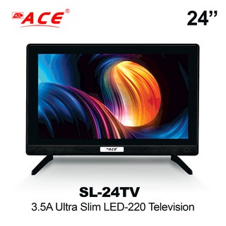 ACE SL-24" TV-3.5A Ultra Slim LED-220 Television