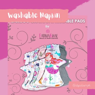 WASHABLE AND REUSABLE BAMBOO CHARCOAL PADS HEAVY FLOW PANTYLINER