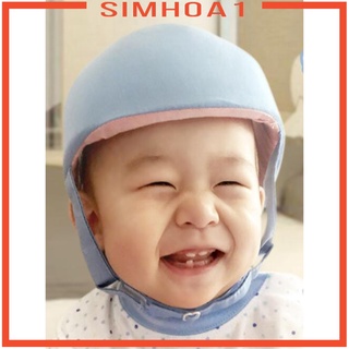 ◎[SIMHOA1] Baby Infant Toddler No Bumps Safety Helmet Head Cushion Bumper Bonnet♟