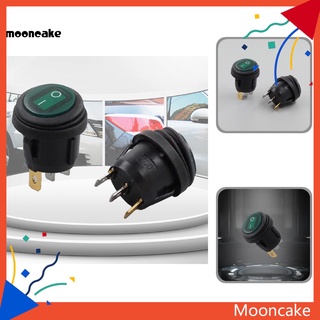 Moon* Accessory Rocker Switch 3Pin Car Boat On-Off Control Switch Easy Installation for Boat