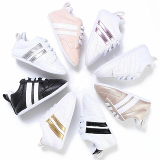 ☋❥Only➢New Fashion Hot Sneakers Newborn Baby Crib Sport Shoes Boys Girls Infant Lace up Soft Sole