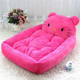 ✇Dog bed Removable And Washable Teddy Cartoon Pet Nest Pet Ssupplies Large dog Golden Dog Bed Mat