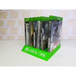 XBox One CD Rack Case 3D Printed with Acrylic Logo (1)