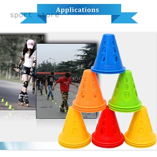 In Stock Windproof Roller Skating Pile Professional Roller Skating Training Pile Football Training Obstacle (20 pieces)
