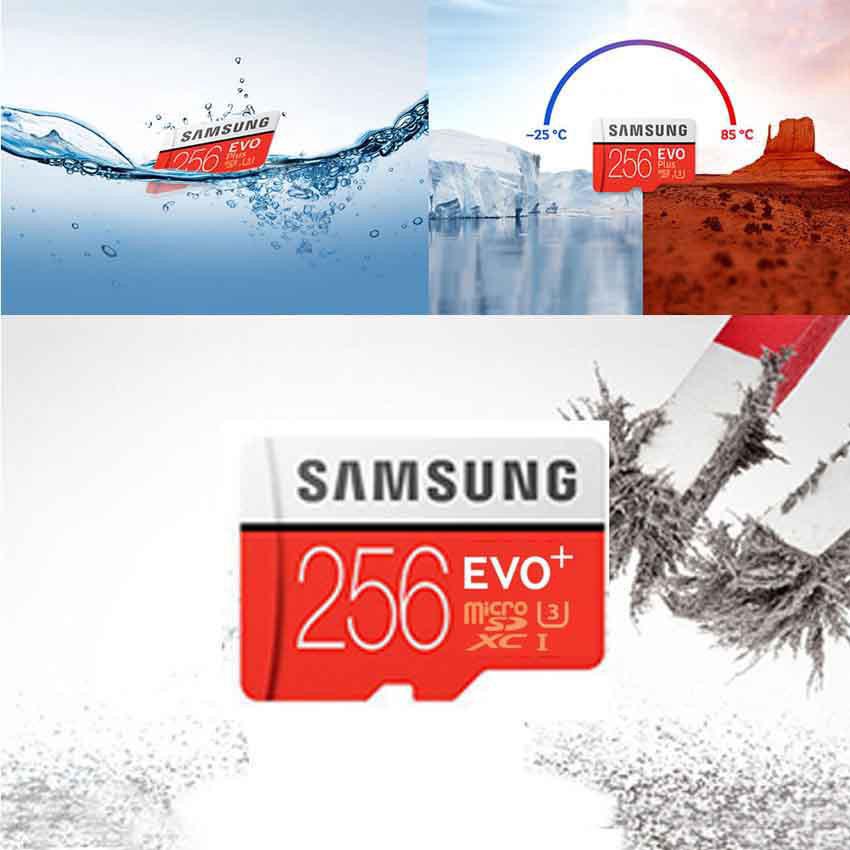 Ready Samsung EVO Plus U3 Memory Card 256GB C10 TF Card Micro SD 256G + Adapter (3)