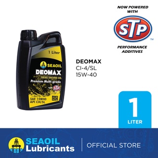 SEAOIL Deomax w/ STP Engine Oil (1 L, 4 L)
