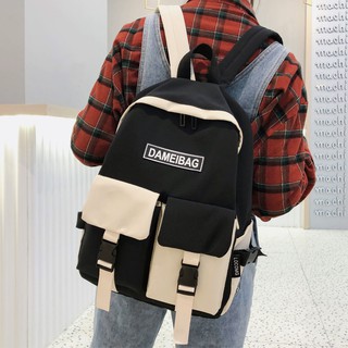 JULYCCINO Luxury Waterproof Nylon Backpack for Women Panelled Schoolbag Female School Shoulder Bag