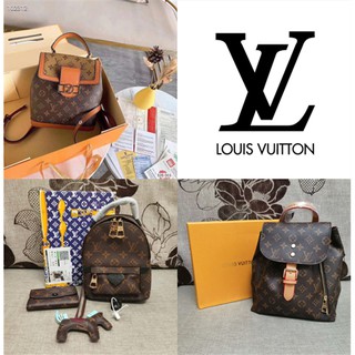 X Buy #L1221 LV Dauphine Backpack Monogram Leather W/BOX INS FASHION COD