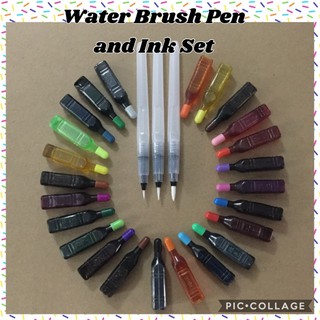 24pcs Water Brush Color Ink with Brush Pens (1)