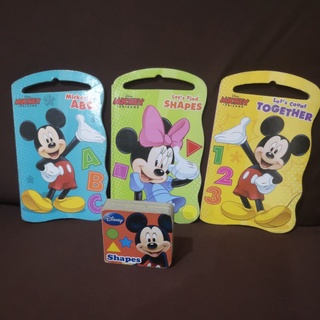 (PRE LOVED Bundle BOARDBOOK) Let's Find Shapes (Disney Mickey & Friends) Minnie Mouse Board Book