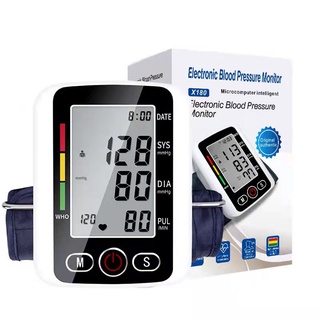 Arm Blood Pressure Monitor Digital Portable Blood Pressure Monitor Digital Monitor Sphygmomanometer