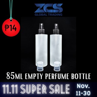 85ML Frosted Empty Bottle Frosted bottle Perfume Bottle Diffuser Oil bottle Mist Sprayer pump spray