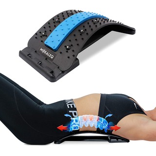 Back Massage Stretcher with Magnetic Acupressure Points, Lower and Upper Back Pain Relief Relax Spin (4)