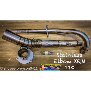 Stainless Big Elbow XRM 110