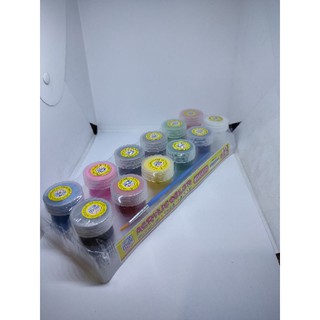 MGK Acrylic Color / Poster Color set 12 colors with brush