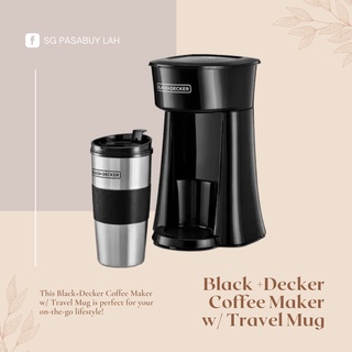 Black + Decker Coffee Maker w/ Travel Mug