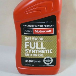 motorcraft oil full synthetic 5w 30 for ford cars