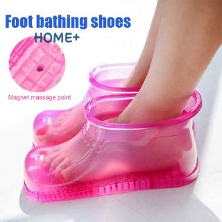 CODFoot Bath Massage Boots SPA Household Relaxation Bucket Boots Feet Care Hot Compres Shoes