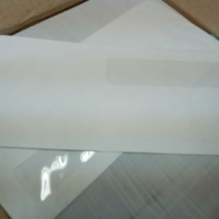 1pack White Window Envelope long