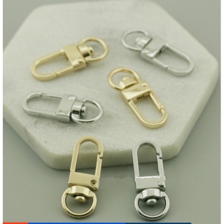 10x Lobster Clasps Swivel Trigger Clips Snap Hooks Key Ring Charms Findings