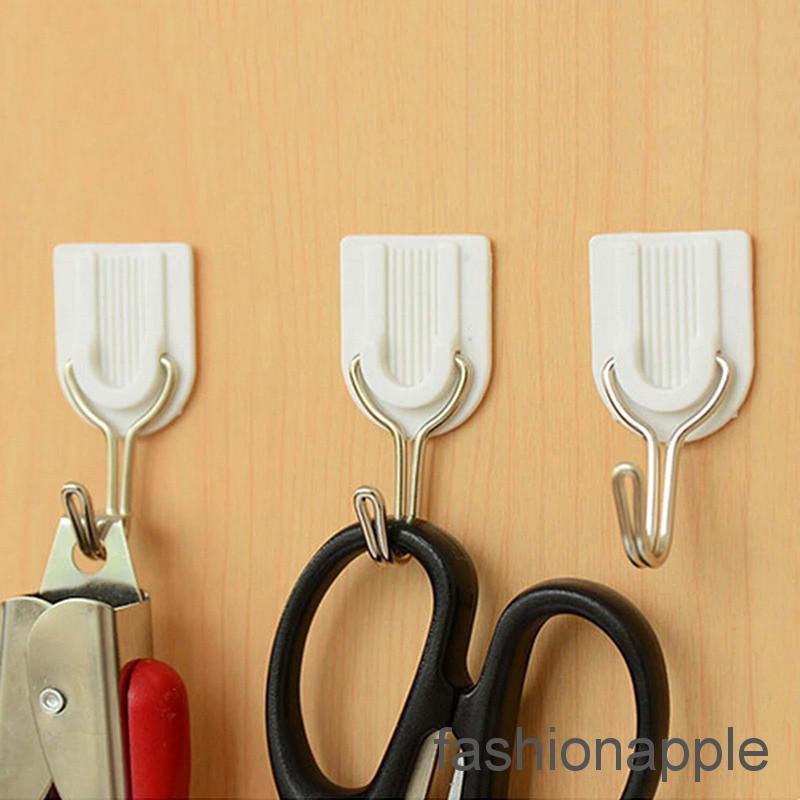 COD 6x Strong Adhesive Hook Wall Door Sticky Hanger Kitchen