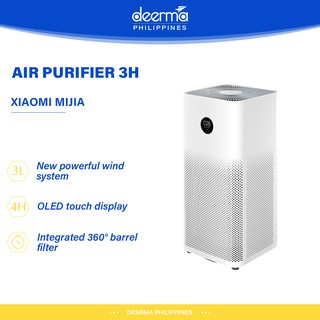 【Global version】Xiaomi Air Purifier 3H OLED Display With Smoke Detector and Smart Voice Control
